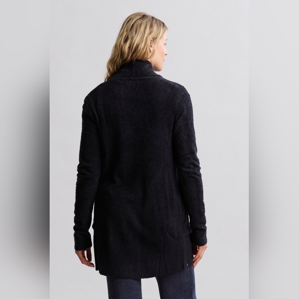 Barefoot Dreams Classic Comfy Cozy Chic Lite Circle Cardigan Black‎  Size XS S - Picture 7 of 10